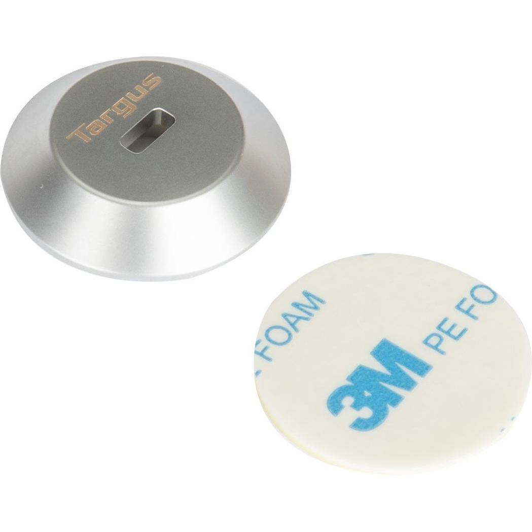 Targus ASP001GLX, Kensington, Zinco, Argento, Sicurezza notebook, Argento