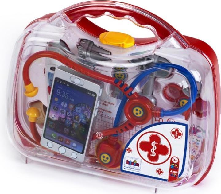 Actual product image Theo Klein Doctor case with smartphone