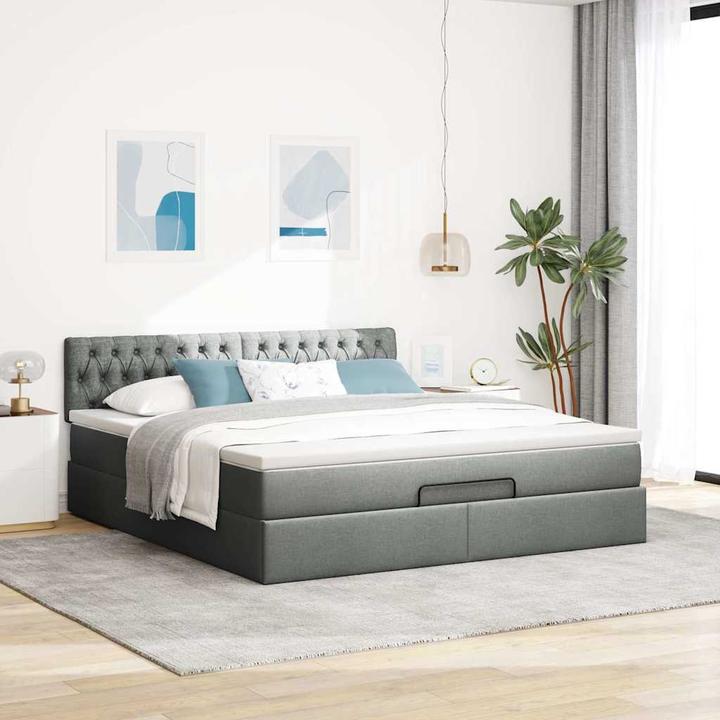 Produktbild vidaXL Ottoman-Bett (160 x 200 cm)