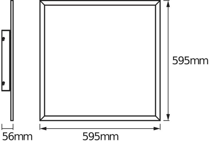 Produktbild Osram LED-Panel SMART+ planon plus 600 x 600 mm, TW (2100 lm)
