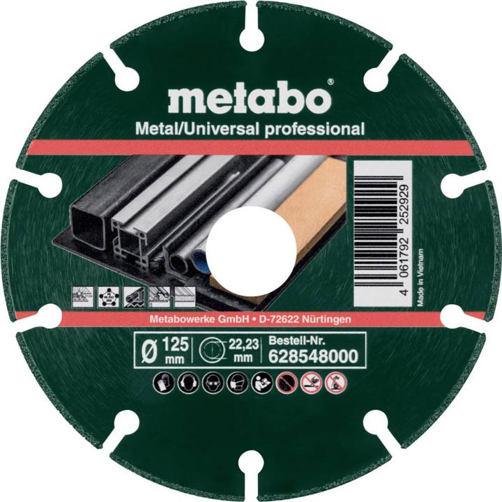 Produktbild Metabo Diamanttrennscheibe
