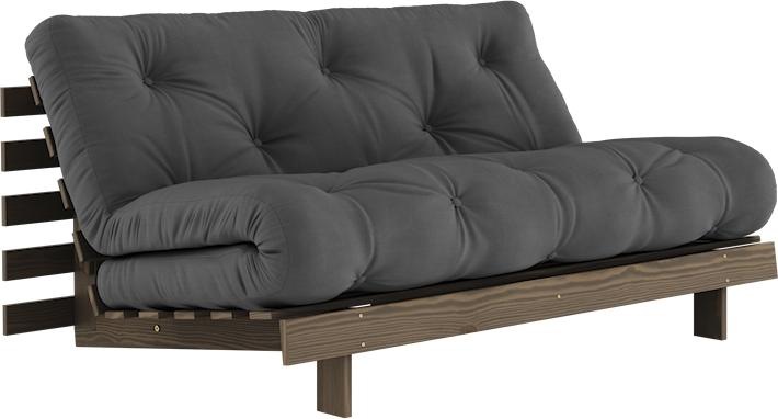 106 Caroube brun laqué, 734 Gris foncé