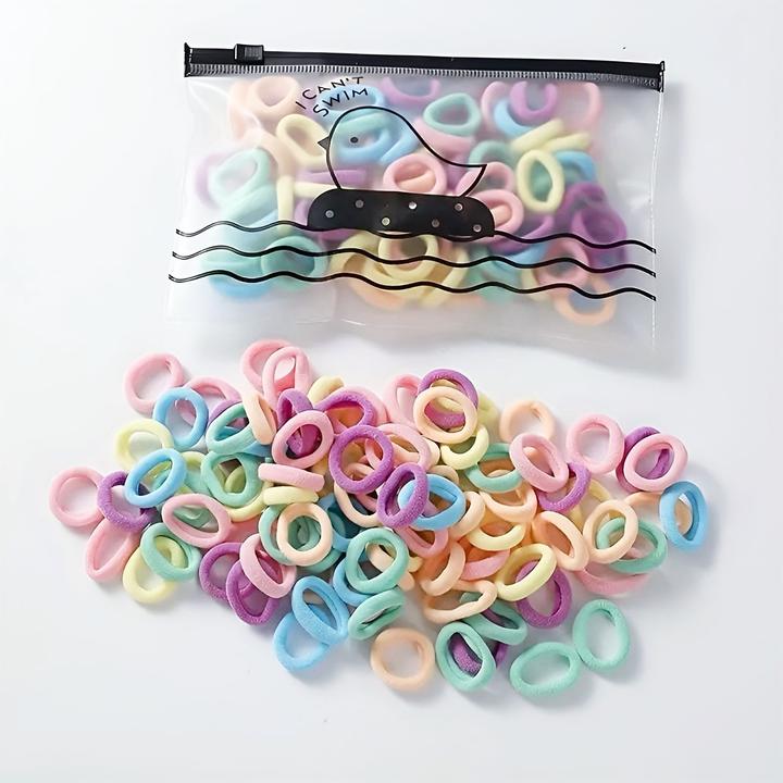 Immagine prodotto Milkii Multicolor Haargummi (100 Stk.) (Elastico per capelli)