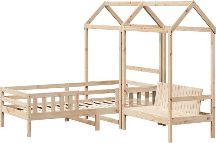 Image du produit vidaXL Bett- und Bank Set (80.50 cm)