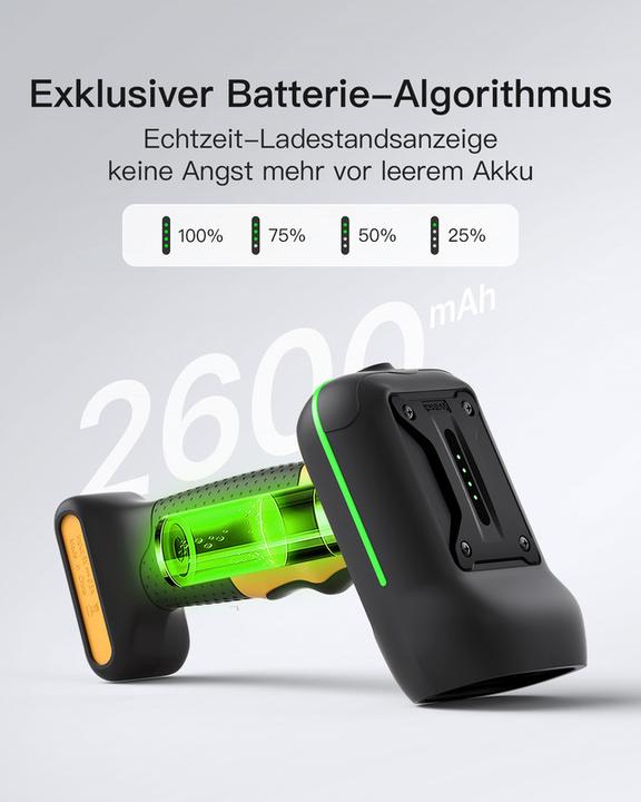 Produktbild Inateck Barcodescanner 75 black (BCST-75 black) (2D-Barcodes)