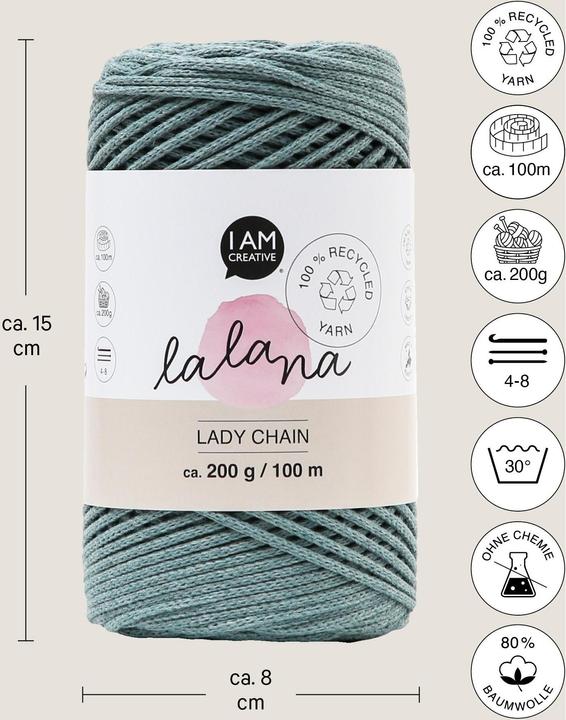 Actual product image Lalana Lady Chain (100 m)