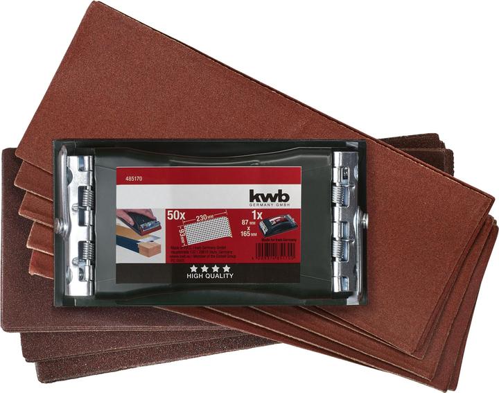 kwb Set Profi Handschleifer U.Sp.P (P50)