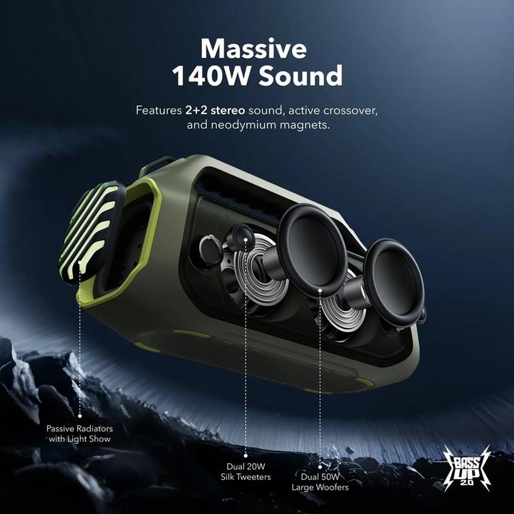 Produktbild soundcore Boom 2 Plus (20 h, Akkubetrieb)