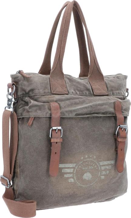 Actual product image Greenburry Vintage Aviator shoulder bag 36 cm