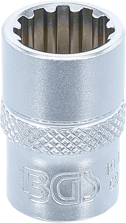 Produktbild BGS Steckschlüssel-Einsatz Gear Lock Antrieb Innenvierkant 10 mm (3/8") SW 12 mm (12 mm)