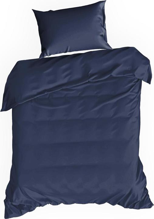 Actual product image Eurofirany DIVA LINE DINA bed linen set made of high-quality cotton satin, single-coloured, 140 x 200 cm (Duvet cover, 140 x 200 cm)