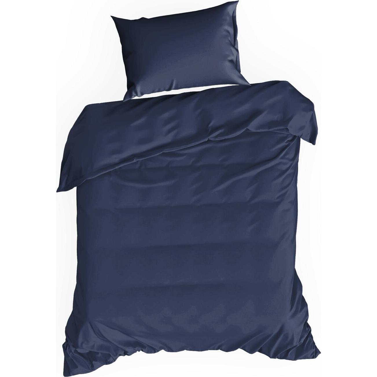 Eurofirany, Bettwäsche, DIVA LINE DINA Bettwäsche-Set aus hochwertigem Baumwollsatin, einfarbig, 140 x 200 cm (Bettwäsch...