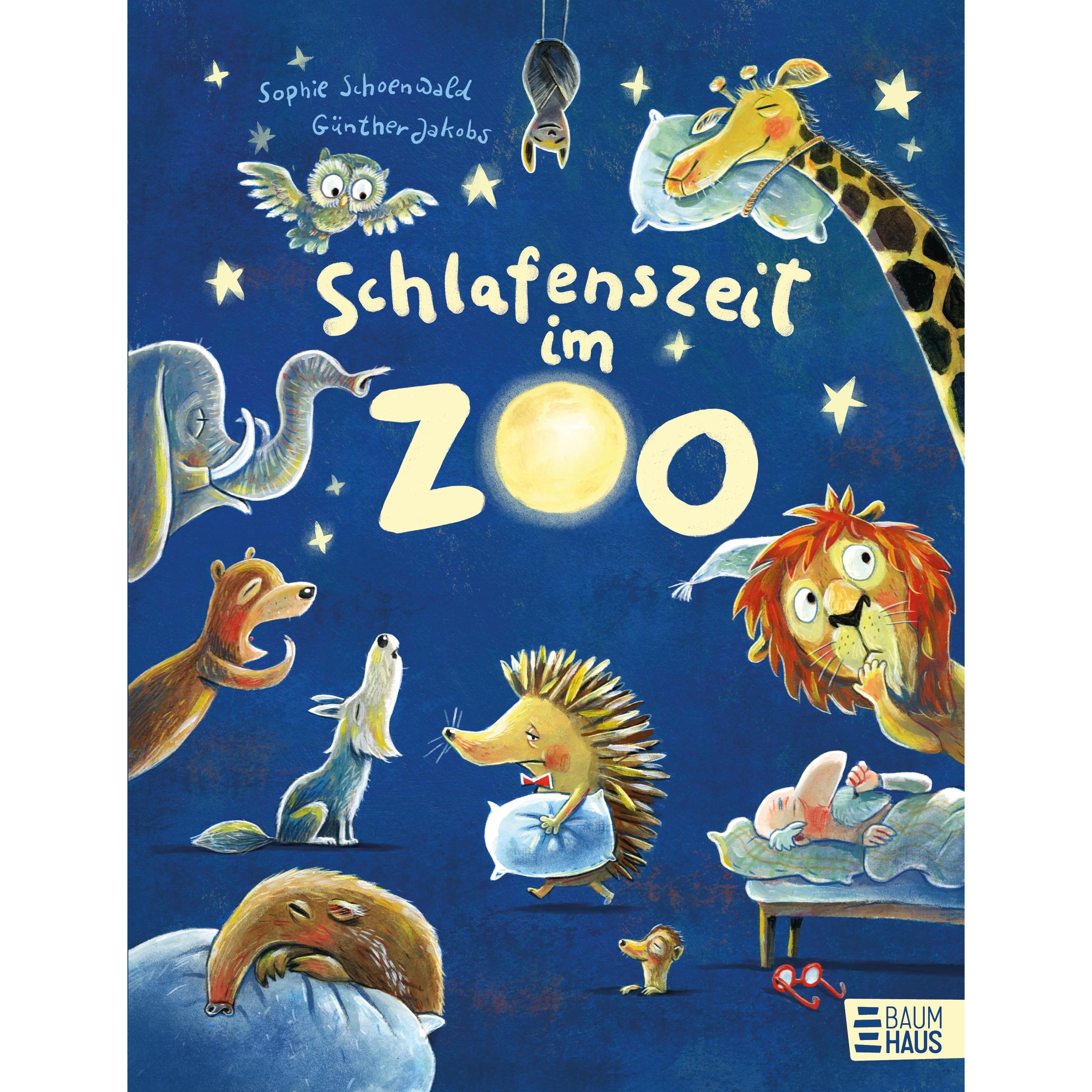 Thumbnail - Schlafenszeit im Zoo, Kinderbücher von Sophie Schoenwald