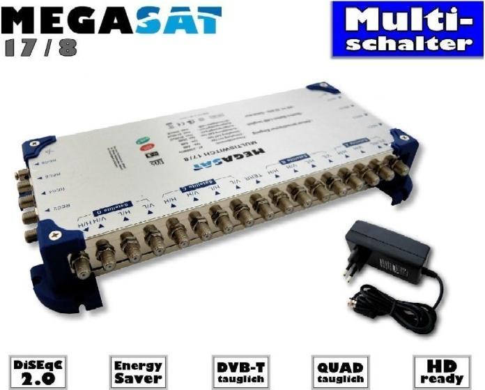 Actual product image Megasat Multiswitch 17/8 (Multi switch)
