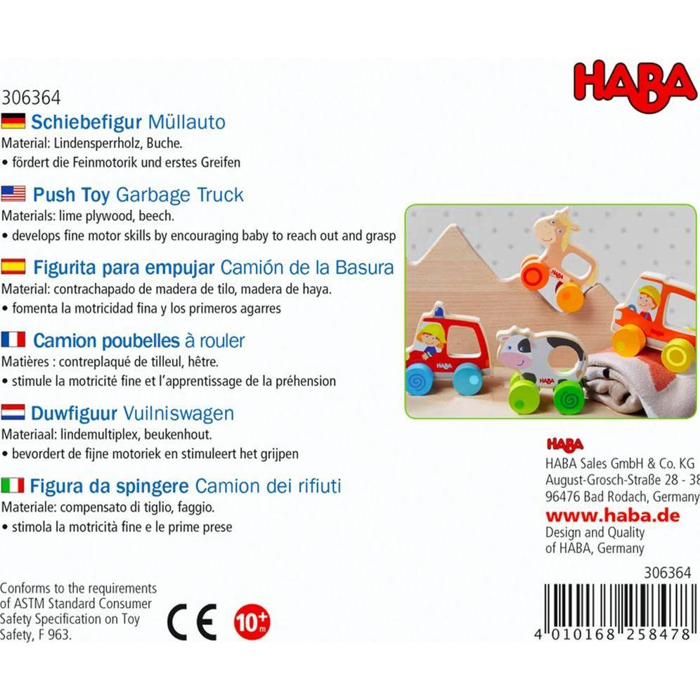 Thumbnail - Haba, Greifling, Schiebefigur Müllauto
