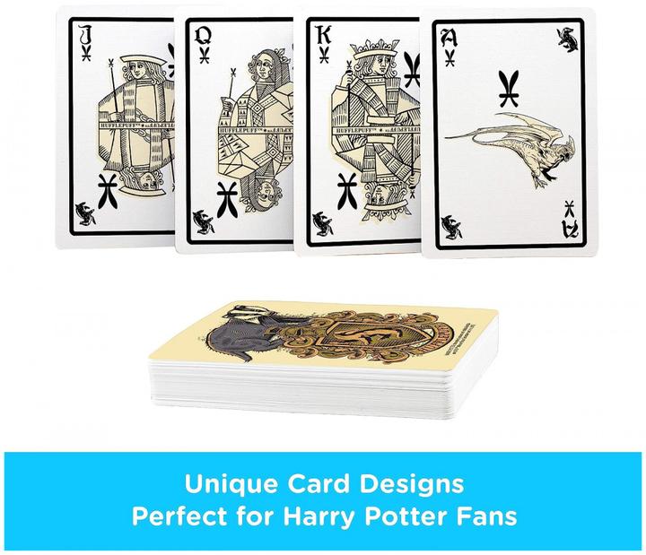 Immagine prodotto Aquarius HARRY POTTER - Poufsouffle - Gioco di carte (Tedesco)