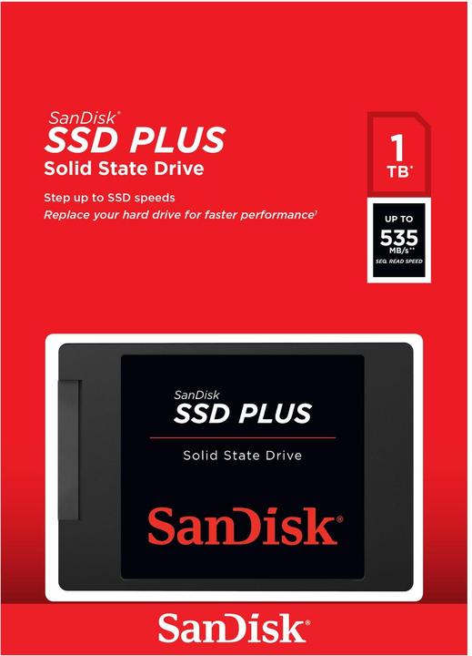 Image du produit SanDisk SSD Plus (1000 Go, 2.5")