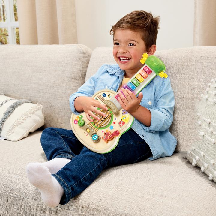 Produktbild VTech Ma guitare lumi magique (jouet avec partie bois FSC®) (Französisch)