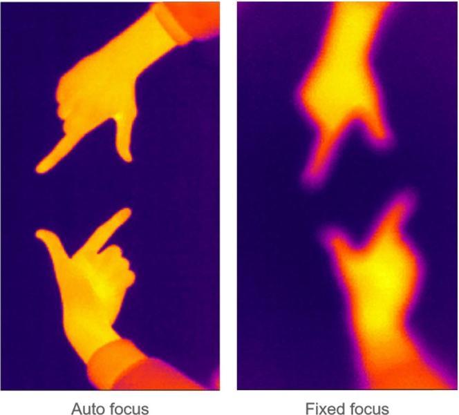 Actual product image Guide Sensmart M2SA thermal imaging camera