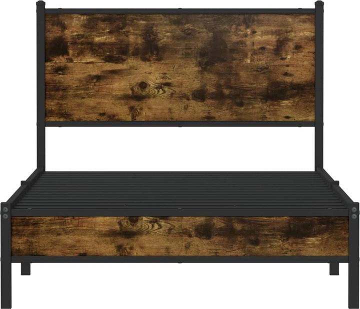 Produktbild vidaXL Bettgestell mit Kopfteil (120 x 200 cm)