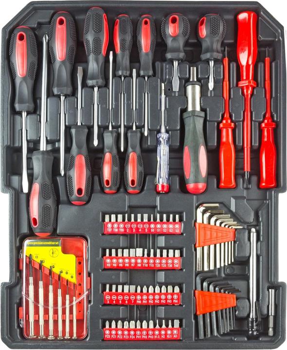 Produktbild Dema Werkzeugkoffer-Trolley mit Werkzeug (251 Teile)