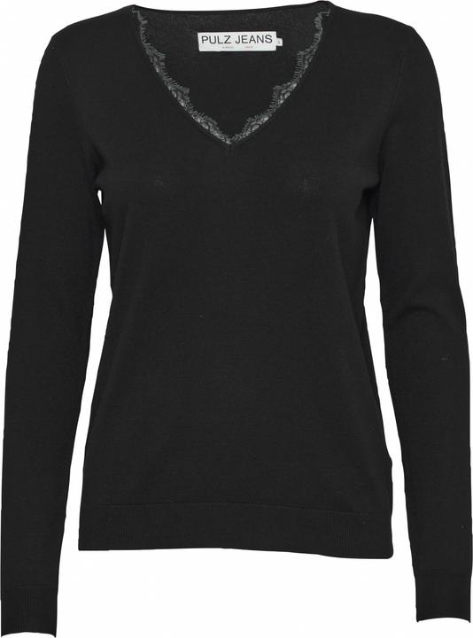 Produktbild Pulz Jeans PZSARA V-Neck Lace Pullover - 50207566 (S)