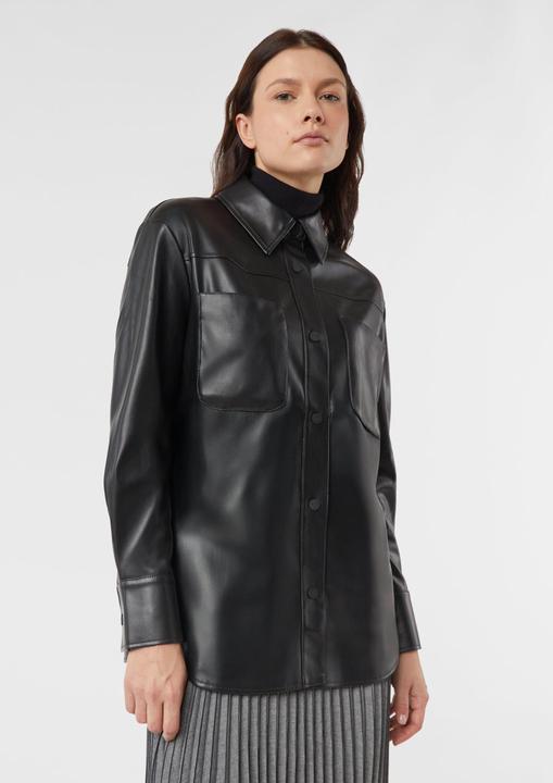Produktbild Comma Indoor-Jacke Overshirt aus Kunstleder (36)