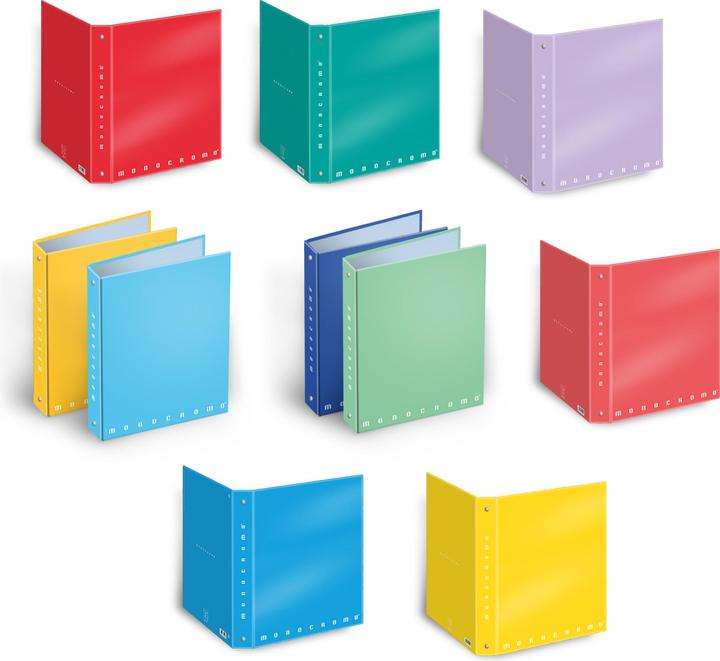 Immagine prodotto Pigna Cartella 4 Anelli F.To A4 Monocromo (A4)