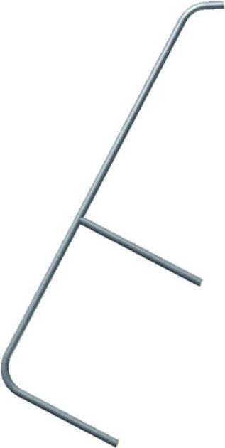 Actual product image Zarges Handrail for platform stairs