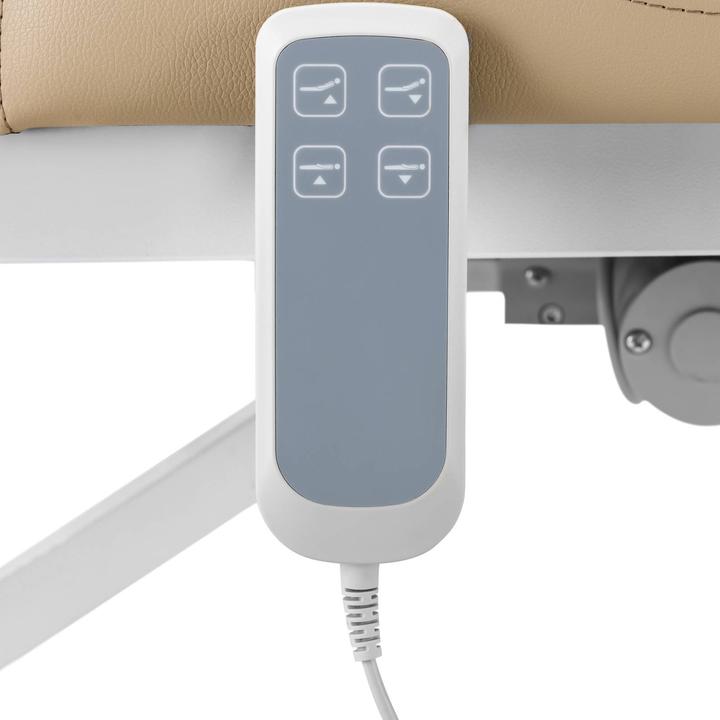 Produktbild Physa Massageliege elektrisch Massagebank Therapieliege Massagetisch 200 kg Beige