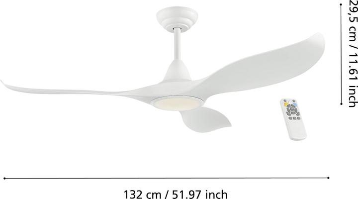 Produktbild EGLO LED-Deckenventilator (46 dB)