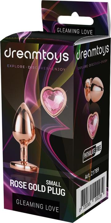 Produktbild Dream Toys Gleaming Love Rose Gold Plug Small