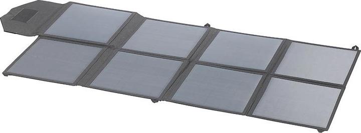 Produktbild Revolt Solarpanel (100 Watt) mit Akku, Laderegler, 230-V-Wandler, Kfz-Adapter (100 W)