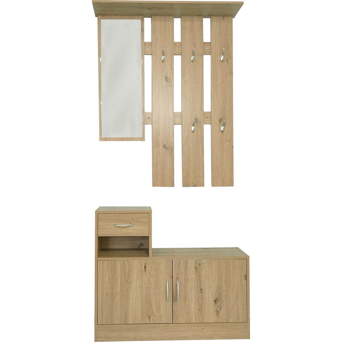 HTI-Line, Garderobe + Kleiderhaken, Garderobe Thekla