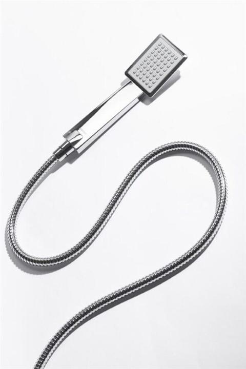 Actual product image FERRON Tytan shower set with chrome-plated thermostatic shower head (NP75SQ-TRV7U)