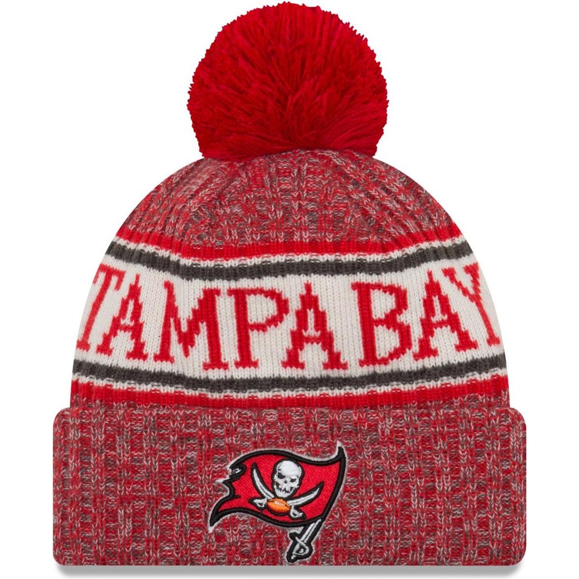 New Era, Herren, Mütze, NFL Sideline Bobble Tampa Bay Buccaneers, Mehrfarbig