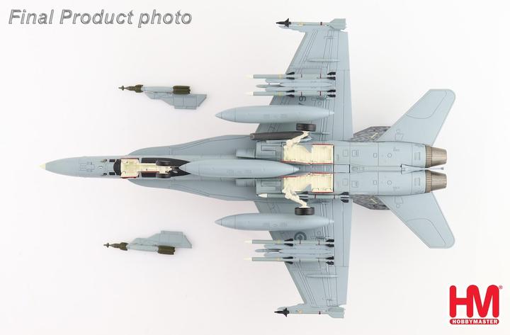 Actual product image Hobby Master Metal model, CF-18 Hornet Demo Team 2022 RCAF. 1:72 HA3576