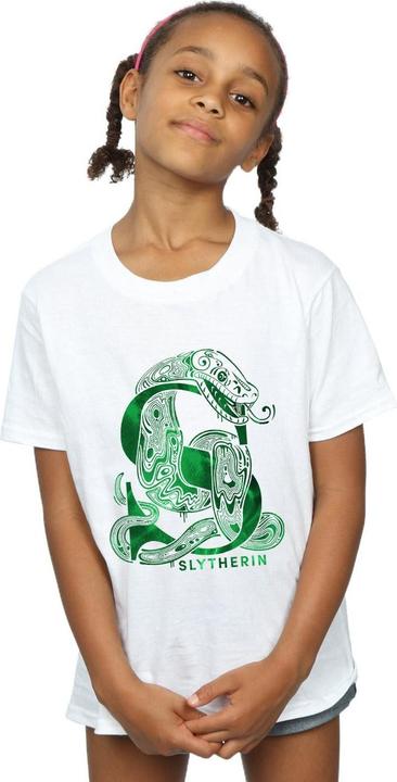 Produktbild Slytherin Snake TShirt Mädchen (128)