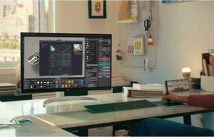 Produktbild LG 27UQ850-W 27 4K IPSBLACK monitor (3840 x 2160 Pixel, 27")