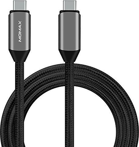 Momax USB USB-C - USB-C cable 1 m black (36317-uni) (1 m, 100 W)