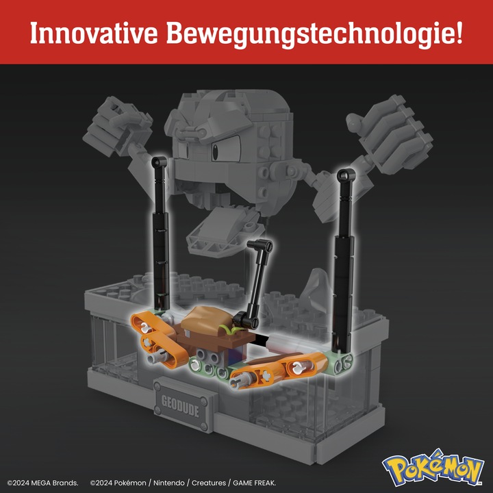 Immagine prodotto MEGA Pokémon Mini Motion piccolo set di costruzioni mobili in pietra (Multicolore)