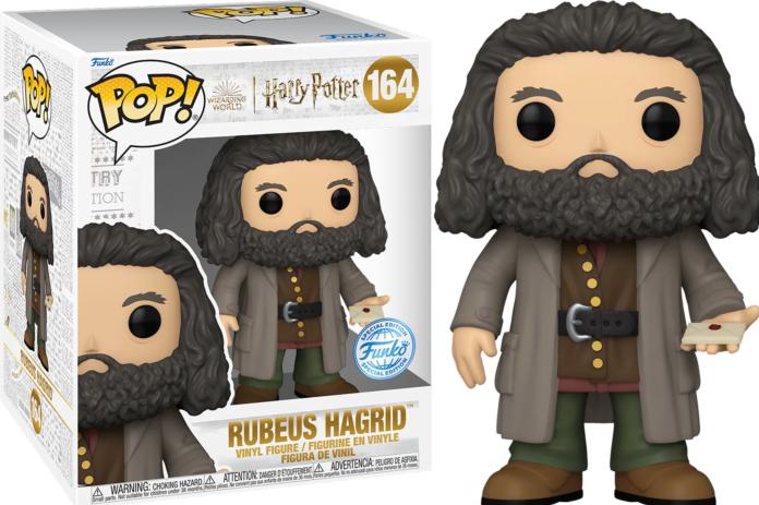 Immagine prodotto Funko POP! Harry Potter Rubeus Hagrid (Lettera) 15cm Esclusivo
