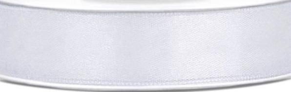 Image du produit Partydeco Satinband 1.2 cm x 25 m, Weiss (Ruban, 30 x)