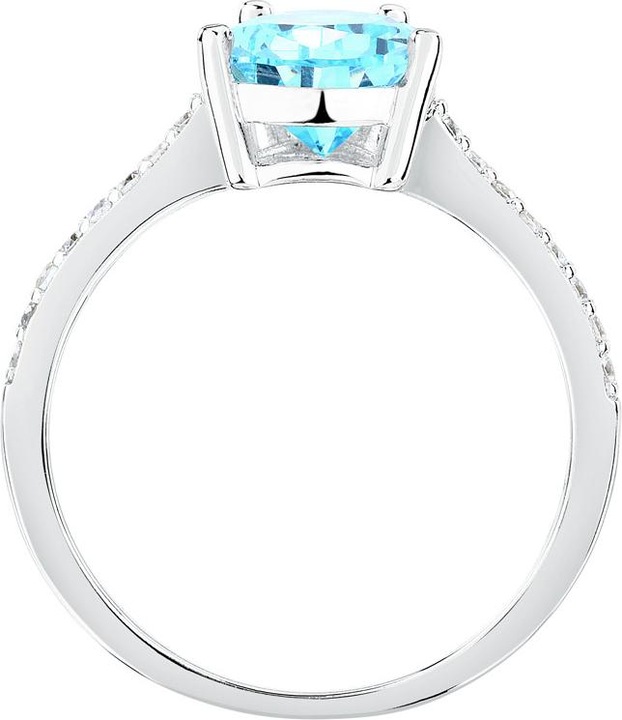 Produktbild Morellato Timeless silver ring with zircons Tesori SAIW2050 - Circuit: 52 mm (52, 925 Silber)