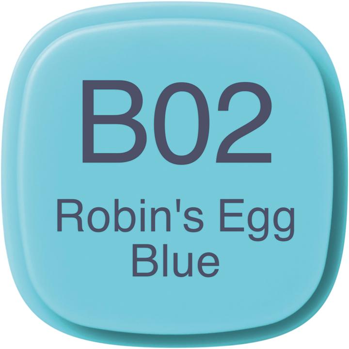 Image du produit Copic Marqueur graphique Classic Type B - 02 (B02 - Robin's Egg Blue, 1 x)