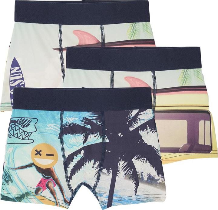Produktbild Jonen 3er-Pack Jungen Boxershorts mit Fotoprint (128, 3er Pack)