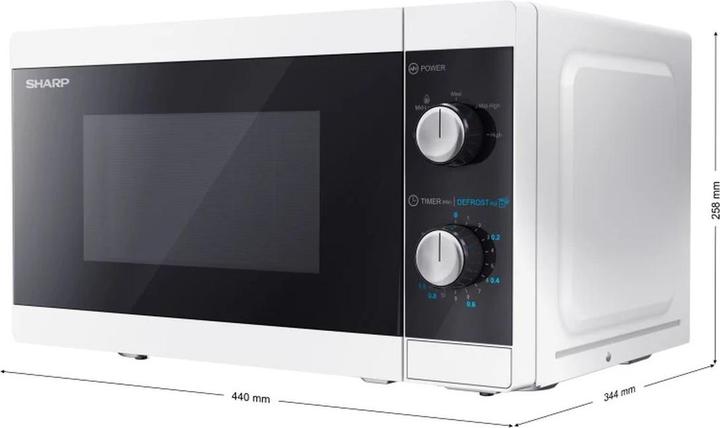 Image du produit Sharp YC-MS01E-W (20 l)