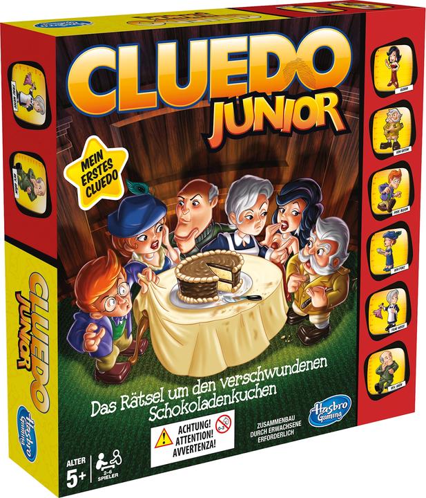 Produktbild Hasbro Gaming Cluedo Junior (Deutsch, 2 - 6 Spieler)