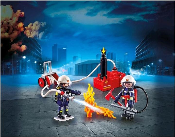 Image du produit Playmobil Fonctionnement des pompiers avec un camion de pompiers (70557, Playmobil City Action)