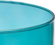 Actual product image Giftdecor glass cylinder vase 15cm diameter x 50cm turquoise